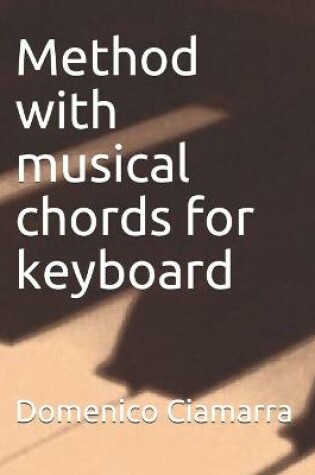 Cover of Method with musical chords for keyboard