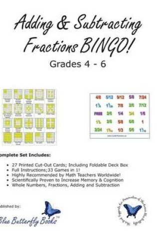 Cover of Adding & Subtracting Fractions BINGO!