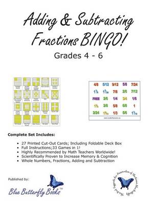 Book cover for Adding & Subtracting Fractions BINGO!