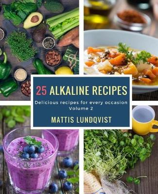 Book cover for 25 alkaline recipes