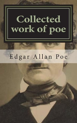 Book cover for Collected work of poe