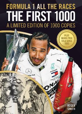 Book cover for FORMULA 1 ALL THE RACES - THE FIRST 1000