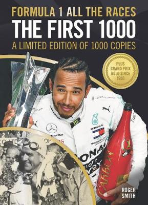 Book cover for FORMULA 1 ALL THE RACES - THE FIRST 1000
