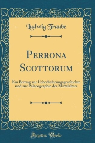 Cover of Perrona Scottorum