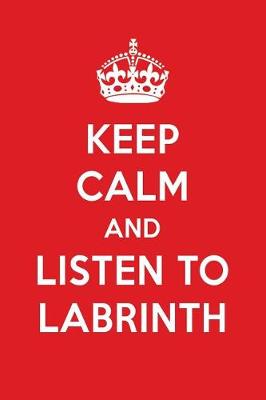 Book cover for Keep Calm and Listen to Labrinth