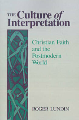 Cover of The Culture of Interpretation