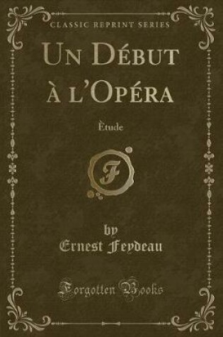 Cover of Un Début À l'Opéra