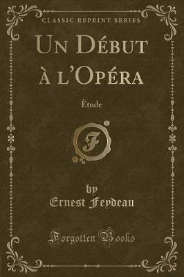 Book cover for Un Début À l'Opéra