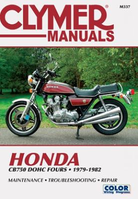 Book cover for Honda CB750 Dohc Fours 79-82