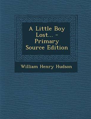 Book cover for A Little Boy Lost... - Primary Source Edition