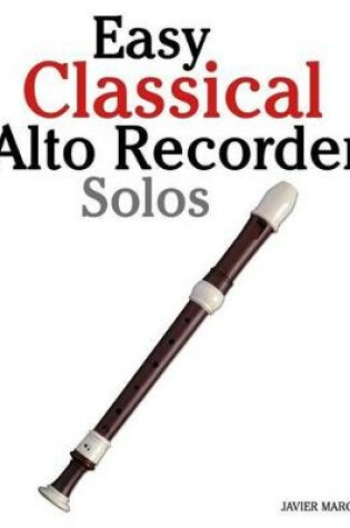 Cover of Easy Classical Alto Recorder Solos