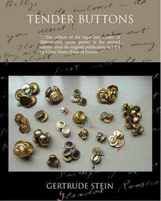 Book cover for Tender Buttons Objects--Food--Rooms