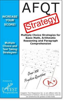 Book cover for Afqt Test Strategy