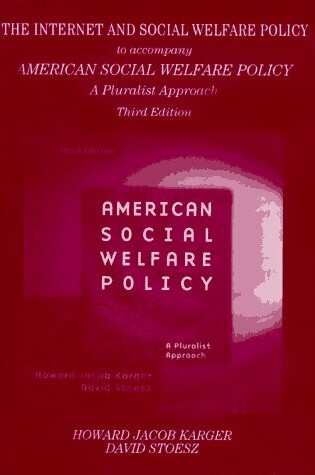 Cover of American Social Welfare Policy Internet Supplement "How to Use the Internet for Social Policy Research"