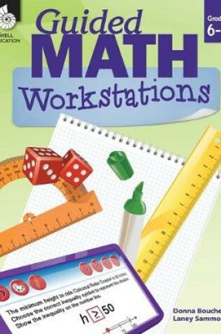 Cover of Guided Math Workstations Grades 6-8