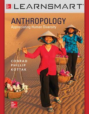 Book cover for Learnsmart 1 Semester Access Card for Anthropology: Appreciating Human Diversity 16e