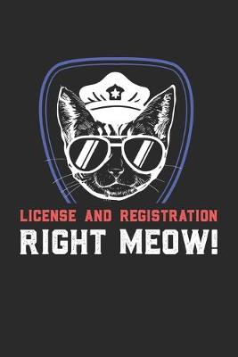 Book cover for License And Registration RIGHT MEOW