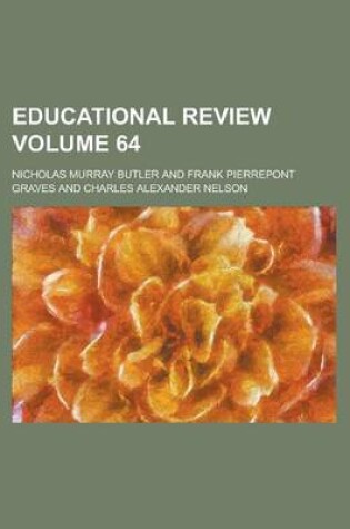 Cover of Educational Review Volume 64