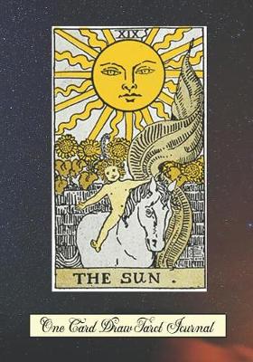 Book cover for The Sun One Card Draw Tarot Journal