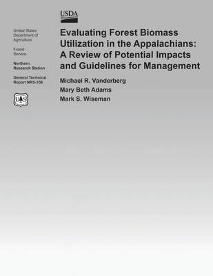 Book cover for Evaluating Forest Biomass Utilization in the Appalachians