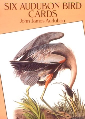 Book cover for Six Audubon Bird Postcards