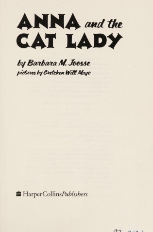 Cover of Anna and the Cat Lady