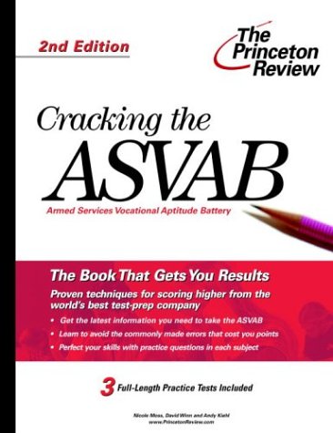 Book cover for Cracking the ASVAB, 2nd Edition