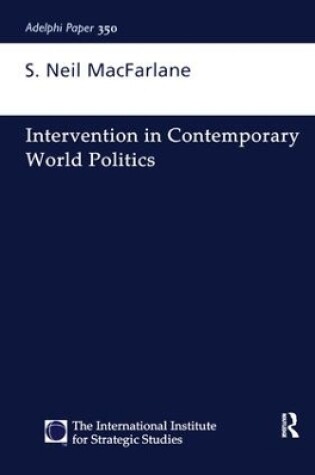 Cover of Intervention in Contemporary World Politics