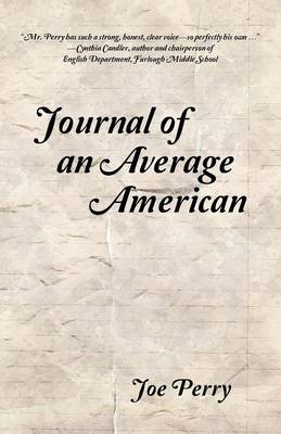 Book cover for Journal of an Average American