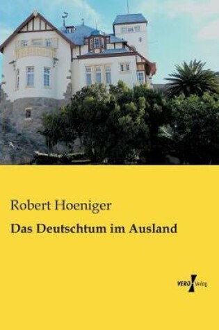 Cover of Das Deutschtum im Ausland