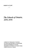 Book cover for The Schools of Ontario, 1876-1976