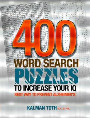 Cover of 400 Word Search Puzzles To Increase Your IQ