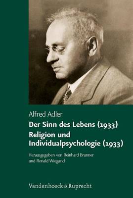 Book cover for Der Sinn des Lebens (1933). Religion und Individualpsychologie (1933)