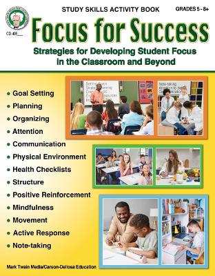 Book cover for Focus for Success Workbook