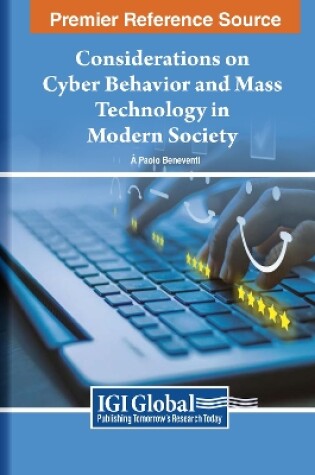 Cover of Considerations on Cyber Behavior and Mass Technology in Modern Society
