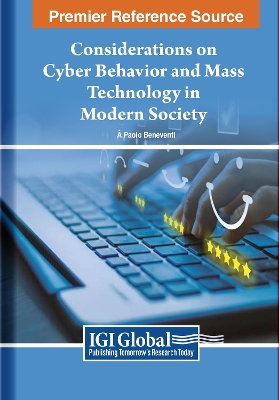 Cover of Considerations on Cyber Behavior and Mass Technology in Modern Society