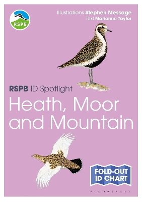 Book cover for RSPB ID Spotlight - Birds of Heath, Moor and Mountain