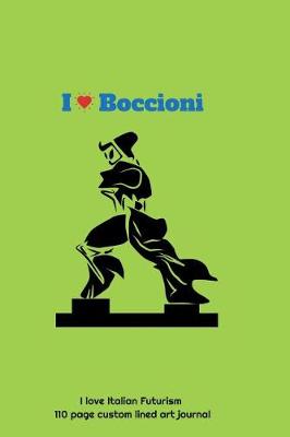 Book cover for I love Boccioni