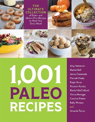 Book cover for 1,001 Paleo Recipes