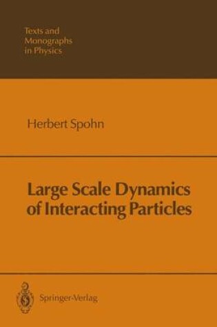 Cover of Large Scale Dynamics of Interfacing Particles