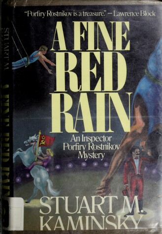 Book cover for A Fine Red Rain