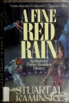 Book cover for A Fine Red Rain