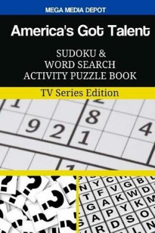 Cover of America's Got Talent Sudoku and Word Search Activity Puzzle Book