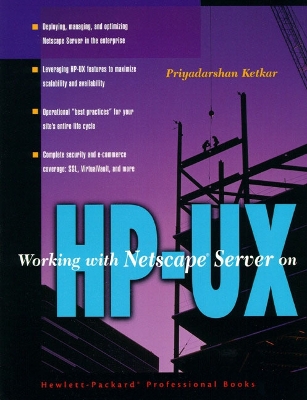 Book cover for Working With Netscape Server on HP-UX