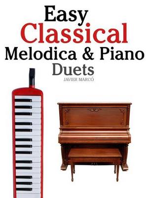 Book cover for Easy Classical Melodica & Piano Duets