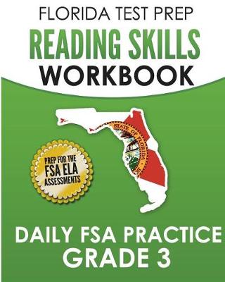 Book cover for FLORIDA TEST PREP Reading Skills Workbook Daily FSA Practice Grade 3