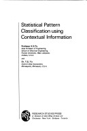 Book cover for Statistical Pattern Classification Using Contextual Information