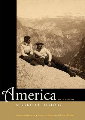 Book cover for America: A Concise History, High School Edition