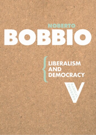 Cover of Liberalism and Democracy