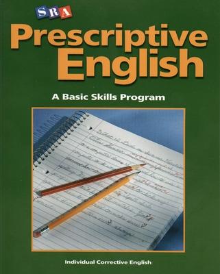 Book cover for Prescriptive English, Student Edition Book A